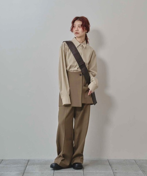 Layered Twill Trousers（その他パンツ）｜TODAYFUL（トゥデイ