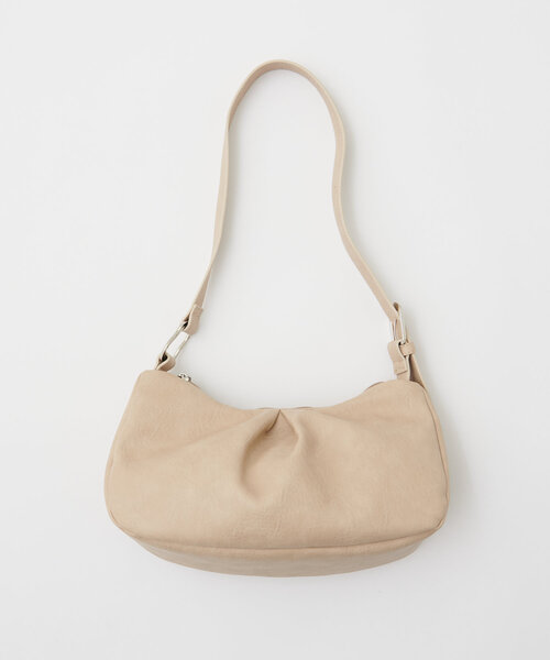 DISCOAT(ディスコート)の「タックデザインバッグ(ハンドバッグ・レディース・ブラック/ブラウン/ベージュ・FREE)」の21枚目の写真