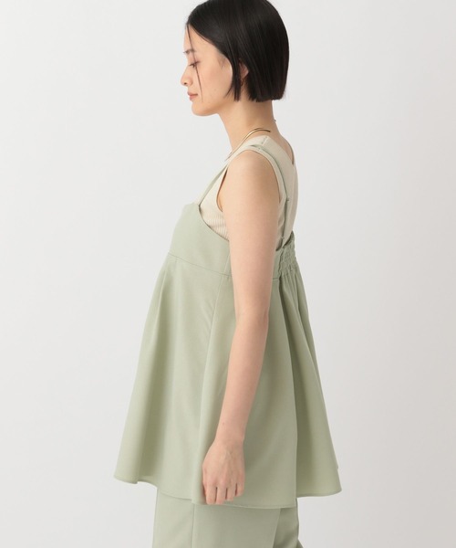 A part by（アパートバイ）の「リネンライクキャミソール（キャミソール・レディース・ライトグリーン/チャコールグレー/ライトベージュ・FREE）」の21枚目の写真