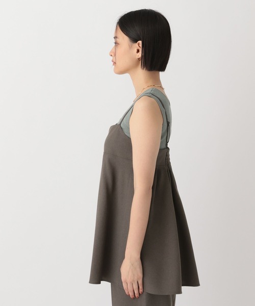 A part by（アパートバイ）の「リネンライクキャミソール（キャミソール・レディース・ライトグリーン/チャコールグレー/ライトベージュ・FREE）」の18枚目の写真