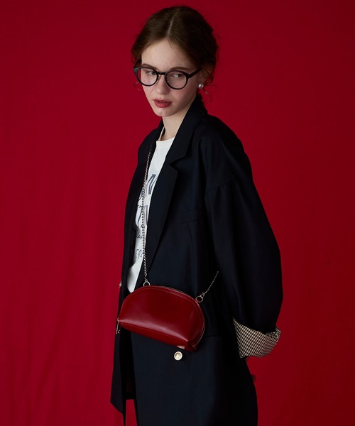 BONLECILL Marche(ボンルシールマルシェ)の「【BONLECILL Marche】《ショルダーポーチ付き》ワンハンドル バケットショルダーバッグ(ショルダーバッグ・レディース・ブラック/ブラウン/レッド/キャメル・FREE)」の7枚目の写真