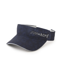 JUN&ROPE' | アニマル柄ラインストーンバイザー(サンバイザー)