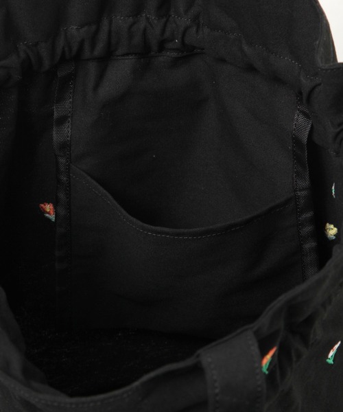 tiny tiny（ティニーティニー）の「刺繍リボントートバッグ[tiny tiny(ティニーティニー)]（トートバッグ・レディース・パープル/アイボリー/ブラック・0）」の11枚目の写真