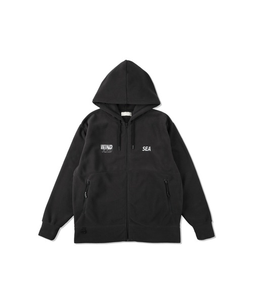 WIND AND SEA(ウィンダンシー)の「WDS-ES POLARTECH FLEECE JACKET(ブルゾン・メンズ・ネイビー/ブラック・LARGE/MEDIUM/M/XL)」の3枚目の写真