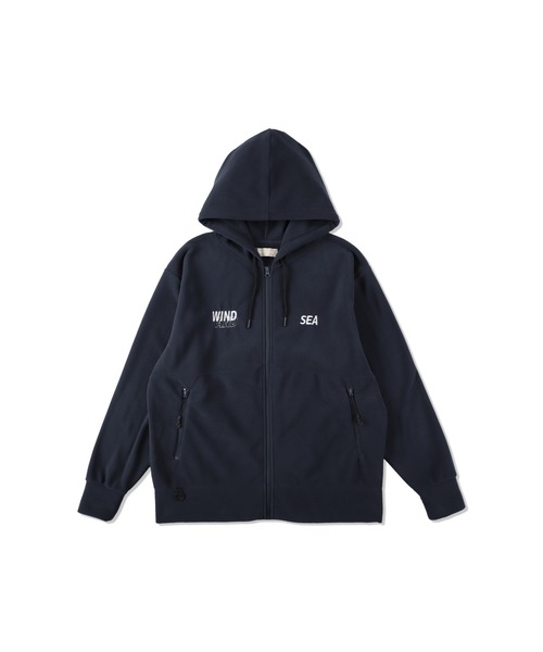 WIND AND SEA(ウィンダンシー)の「WDS-ES POLARTECH FLEECE JACKET(ブルゾン・メンズ・ネイビー/ブラック・LARGE/MEDIUM/M/XL)」の8枚目の写真