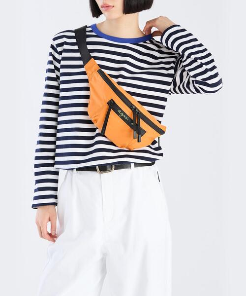 agnes b.（アニエスベー）の「ウエストポーチ YAH03－05（ボディバッグ/ウエストポーチ・レディース・オレンジ系その他・FREE）」の8枚目の写真