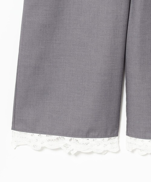 Ray BEAMS RBS / バテン レース トリム サロペット Ray BEAMS（レイ ビームス）RBS / バテン レース トリム