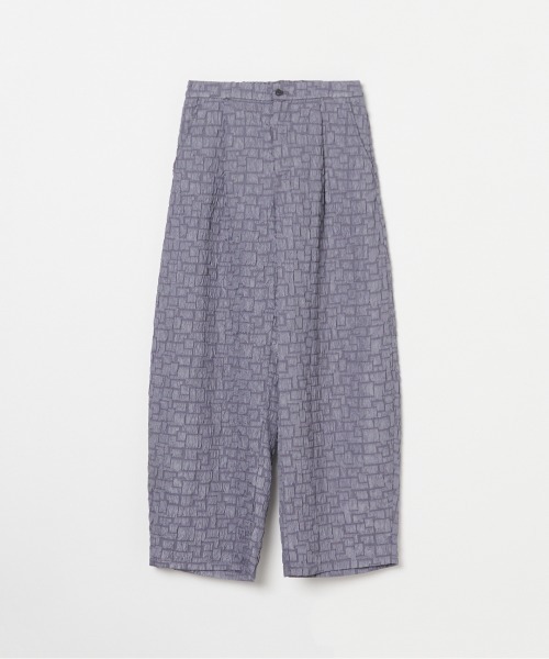 HELIOPOLE（エリオポール）の「JACQUARD CURVY PANTS（その他パンツ