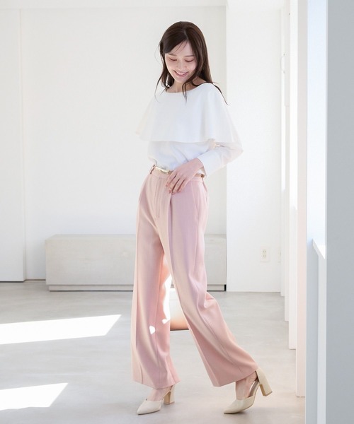 Andemiu(アンデミュウ)の「オフショルブラウス325564(シャツ/ブラウス・レディース・ブラック/オフホワイト/ブルー・FREE)」の4枚目の写真