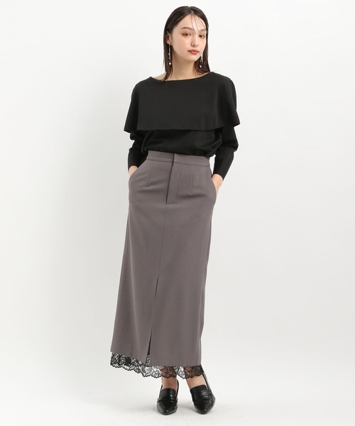 Andemiu(アンデミュウ)の「オフショルブラウス325564(シャツ/ブラウス・レディース・ブラック/オフホワイト/ブルー・FREE)」の15枚目の写真