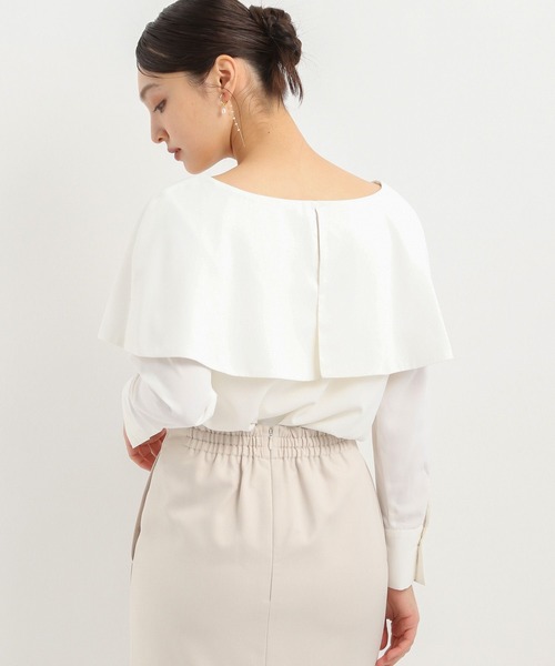 Andemiu(アンデミュウ)の「オフショルブラウス325564(シャツ/ブラウス・レディース・ブラック/オフホワイト/ブルー・FREE)」の18枚目の写真