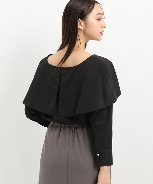 Andemiu(アンデミュウ)の「オフショルブラウス325564(シャツ/ブラウス・レディース・ブラック/オフホワイト/ブルー・FREE)」の20枚目の写真