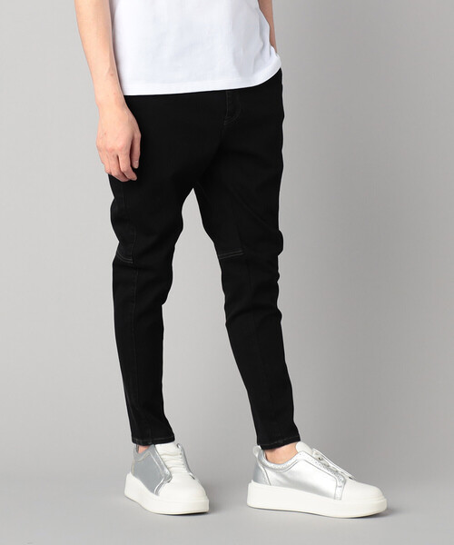 β MEN(ベータメン)の「デニムハイテンションジョッパーズパンツ(その他パンツ・メンズ・ブラック/ネイビー/ホワイト・L/M)」の9枚目の写真