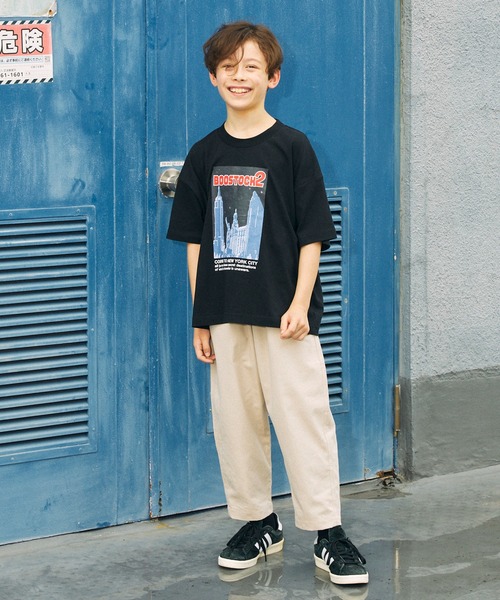 BOOSTOCK（ブーストック）の「BOOSTOCK/ブーストック NEWYORK Tシャツ（Tシャツ/カットソー・キッズ・ブラック/ホワイト・M/L/XL）」の18枚目の写真
