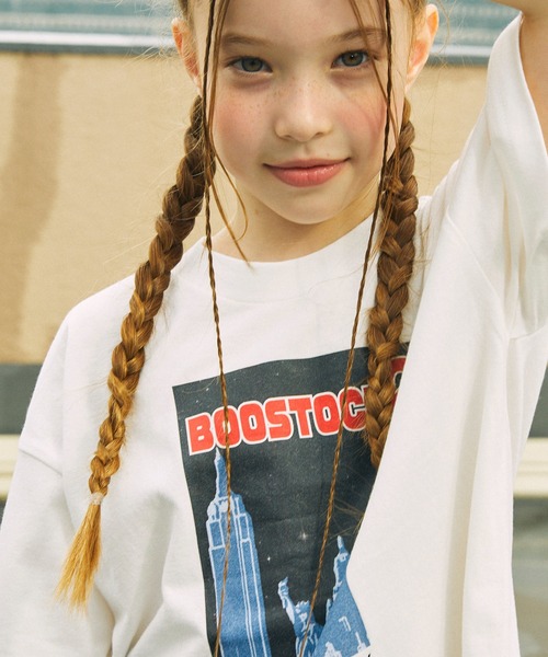 BOOSTOCK（ブーストック）の「BOOSTOCK/ブーストック NEWYORK Tシャツ（Tシャツ/カットソー・キッズ・ブラック/ホワイト・M/L/XL）」の13枚目の写真