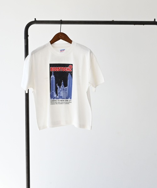 BOOSTOCK（ブーストック）の「BOOSTOCK/ブーストック NEWYORK Tシャツ（Tシャツ/カットソー・キッズ・ブラック/ホワイト・M/L/XL）」の4枚目の写真
