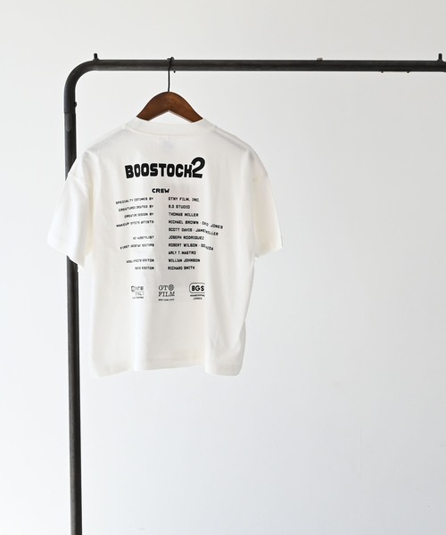 BOOSTOCK（ブーストック）の「BOOSTOCK/ブーストック NEWYORK Tシャツ（Tシャツ/カットソー・キッズ・ブラック/ホワイト・M/L/XL）」の5枚目の写真