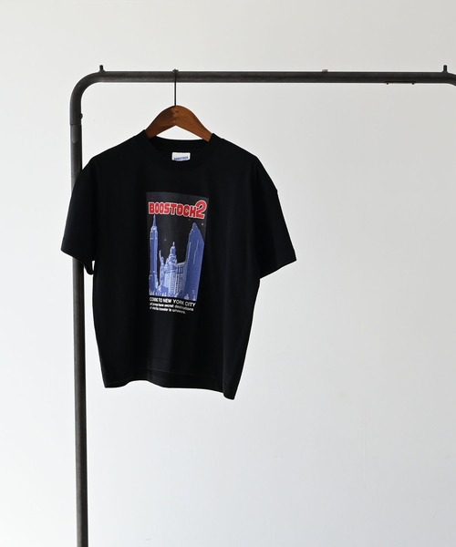BOOSTOCK（ブーストック）の「BOOSTOCK/ブーストック NEWYORK Tシャツ（Tシャツ/カットソー・キッズ・ブラック/ホワイト・M/L/XL）」の6枚目の写真