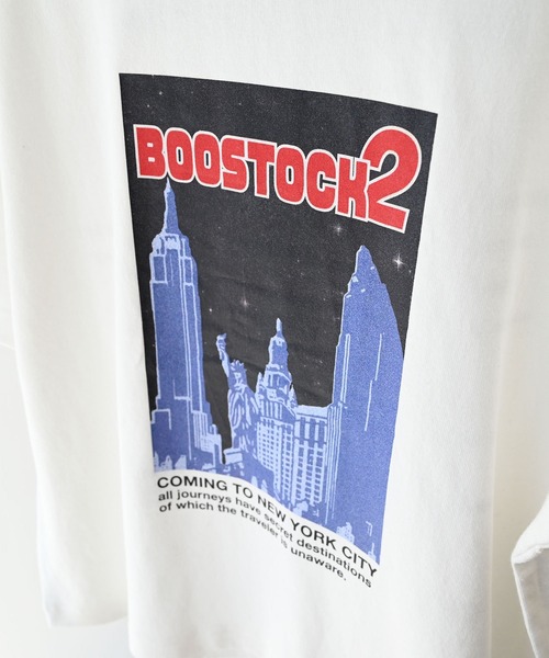 BOOSTOCK（ブーストック）の「BOOSTOCK/ブーストック NEWYORK Tシャツ（Tシャツ/カットソー・キッズ・ブラック/ホワイト・M/L/XL）」の8枚目の写真