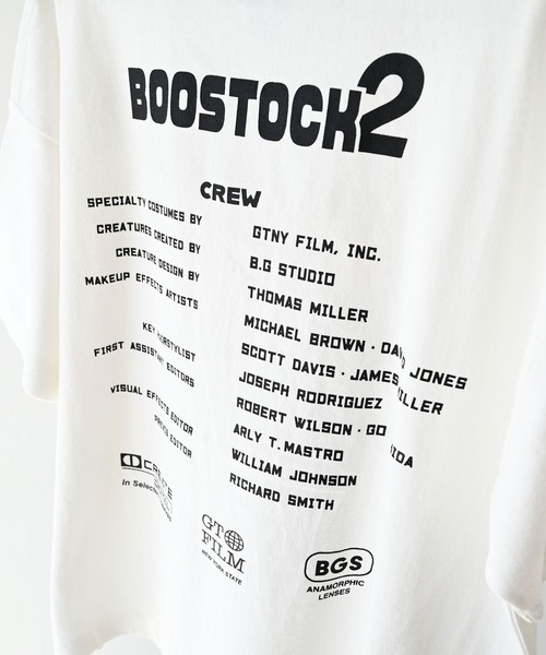 BOOSTOCK（ブーストック）の「BOOSTOCK/ブーストック NEWYORK Tシャツ（Tシャツ/カットソー・キッズ・ブラック/ホワイト・M/L/XL）」の9枚目の写真