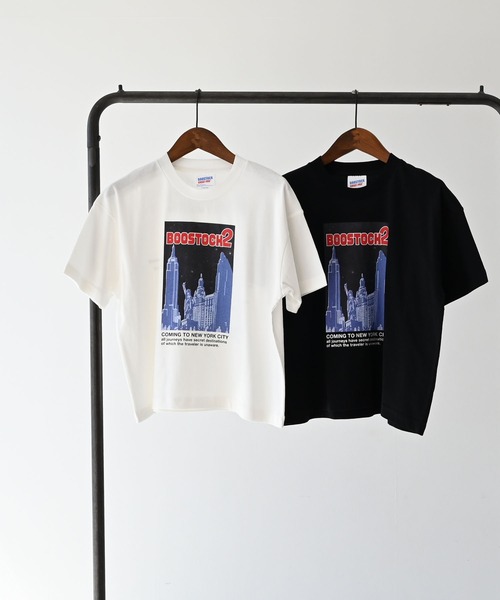 BOOSTOCK（ブーストック）の「BOOSTOCK/ブーストック NEWYORK Tシャツ（Tシャツ/カットソー・キッズ・ブラック/ホワイト・M/L/XL）」の21枚目の写真