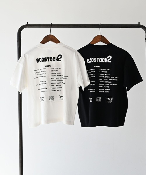 BOOSTOCK（ブーストック）の「BOOSTOCK/ブーストック NEWYORK Tシャツ（Tシャツ/カットソー・キッズ・ブラック/ホワイト・M/L/XL）」の3枚目の写真