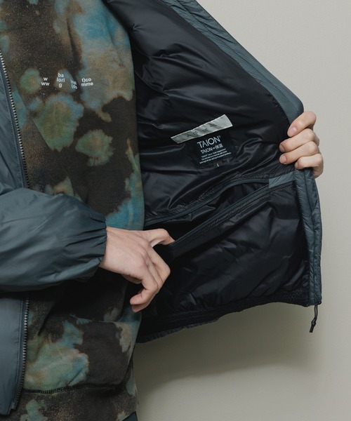 TAION（タイオン）の「BAL / TAION STAND COLLAR DOWN JACKET（ダウンジャケット/コート・メンズ・ブラック/チャコール・2/3/1）」の11枚目の写真