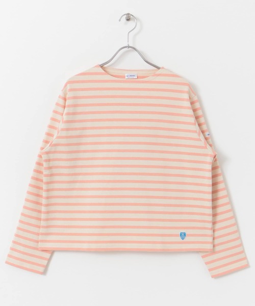 ORCIVAL(オーシバル)の「ORCIVAL CREW NECK LONG-SLEEVE PULLOVER(Tシャツ/カットソー・レディース・インディゴブルー/ピンク/ライトブルー/グレー系その他・1)」の10枚目の写真