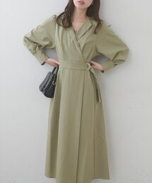 natural couture | 【WEB限定】オープンネックレディワンピース(ワンピース)