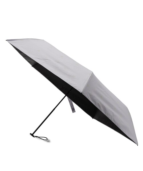 SHOO・LA・RUE（シューラルー）の「【折りたたみ傘/晴雨兼用/because】スーパーライトフラワーミニ（折りたたみ傘・レディース・ホワイト系3/ブラック系/ライトパープル・00）」の4枚目の写真