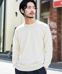 jiggys shop | タンブラー乾燥対応 クルーネック ドライタッチ タフニットセーター(ニット/セーター)