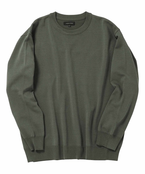 jiggys shop（ジギーズショップ）の「タンブラー乾燥対応 クルーネック ドライタッチ タフニットセーター（ニット/セーター・メンズ・ブルー系その他/グレー系その他2/ネイビー/ライトグレー/グレー系その他/ブラック/オフホワイト/チャコールグレー・SMALL/X-LARGE/MEDIUM/LARGE）」の15枚目の写真