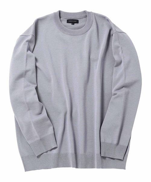 jiggys shop（ジギーズショップ）の「タンブラー乾燥対応 クルーネック ドライタッチ タフニットセーター（ニット/セーター・メンズ・ブルー系その他/グレー系その他2/ネイビー/ライトグレー/グレー系その他/ブラック/オフホワイト/チャコールグレー・SMALL/X-LARGE/MEDIUM/LARGE）」の17枚目の写真