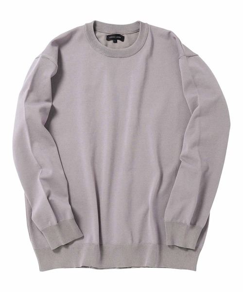 jiggys shop（ジギーズショップ）の「タンブラー乾燥対応 クルーネック ドライタッチ タフニットセーター（ニット/セーター・メンズ・ブルー系その他/グレー系その他2/ネイビー/ライトグレー/グレー系その他/ブラック/オフホワイト/チャコールグレー・SMALL/X-LARGE/MEDIUM/LARGE）」の20枚目の写真