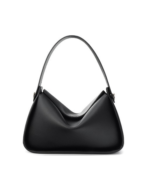 NiiNa（ニーナ）の「【 NiiNa / ニーナ 】高品質牛革  2way  ワンハンドル スクエアフォルム レザーバッグ（ショルダーバッグ・レディース・ピンク/ベージュ/ブラック・FREE）」の2枚目の写真