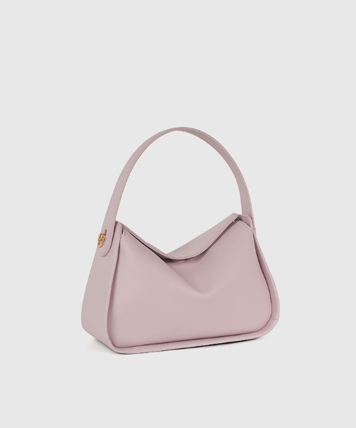 NiiNa（ニーナ）の「【 NiiNa / ニーナ 】高品質牛革  2way  ワンハンドル スクエアフォルム レザーバッグ（ショルダーバッグ・レディース・ピンク/ベージュ/ブラック・FREE）」の6枚目の写真