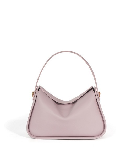 NiiNa（ニーナ）の「【 NiiNa / ニーナ 】高品質牛革  2way  ワンハンドル スクエアフォルム レザーバッグ（ショルダーバッグ・レディース・ピンク/ベージュ/ブラック・FREE）」の11枚目の写真