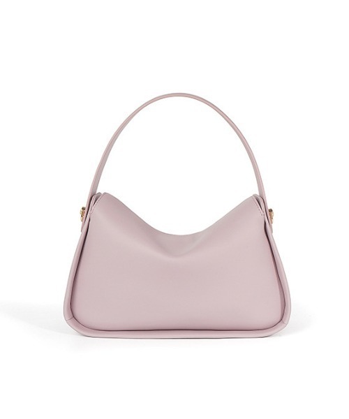 NiiNa（ニーナ）の「【 NiiNa / ニーナ 】高品質牛革  2way  ワンハンドル スクエアフォルム レザーバッグ（ショルダーバッグ・レディース・ピンク/ベージュ/ブラック・FREE）」の12枚目の写真