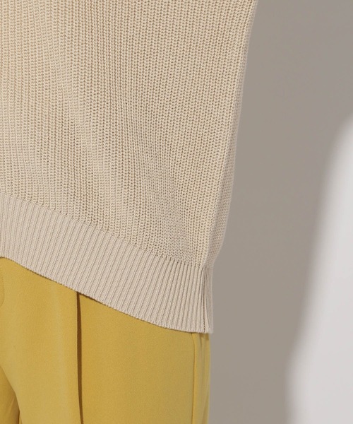 Elura（エルーラ）の「リネンライクジップカーディガン／291211（カーディガン/ボレロ・レディース・ブラック/ブラウン系その他/オフホワイト/オレンジ・FREE）」の10枚目の写真