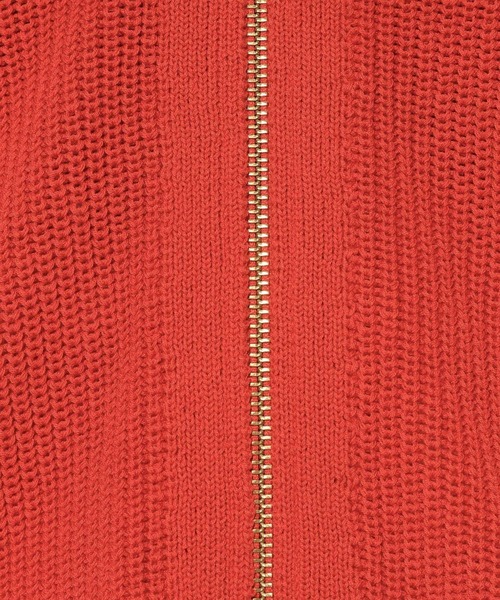 Elura（エルーラ）の「リネンライクジップカーディガン／291211（カーディガン/ボレロ・レディース・ブラック/ブラウン系その他/オフホワイト/オレンジ・FREE）」の17枚目の写真