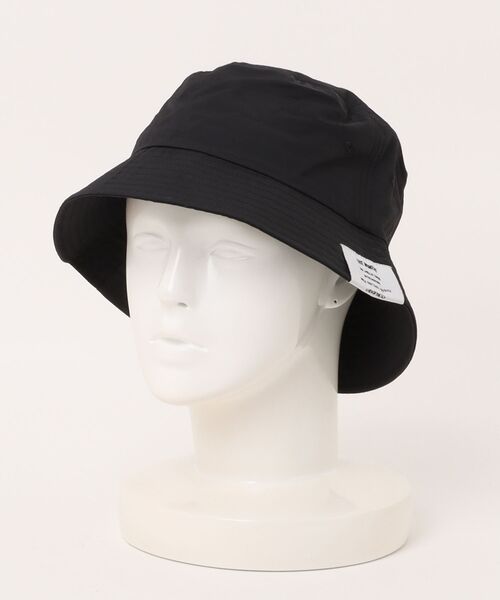 セール】【Basiquenti】White Tag Bucket Hat (ホワイトタグバケット