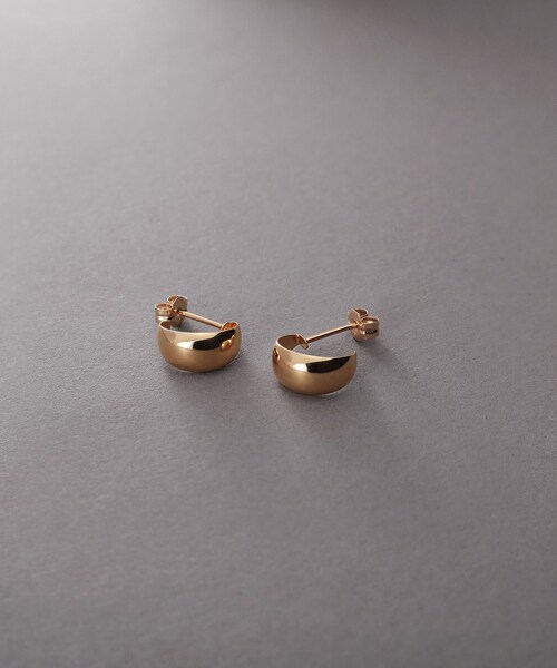 K10ドームフープピアス（ピアス（両耳用））｜COCOSHNIK（ココシュ