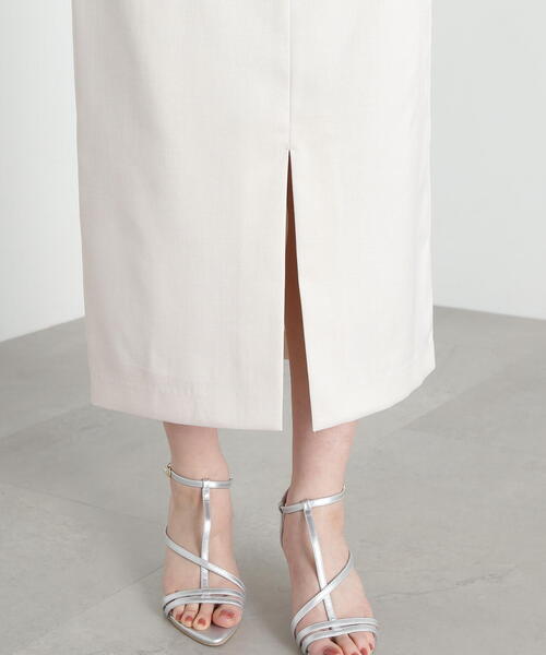 PROPORTION BODY DRESSING（プロポーションボディドレッシング）の「ポケット付きナロースカート / 1215120405（スカート・レディース・ベージュ/ネイビー/ピンク・SMALL/MEDIUM）」の20枚目の写真