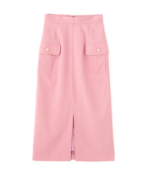 PROPORTION BODY DRESSING（プロポーションボディドレッシング）の「ポケット付きナロースカート / 1215120405（スカート・レディース・ベージュ/ネイビー/ピンク・SMALL/MEDIUM）」の6枚目の写真