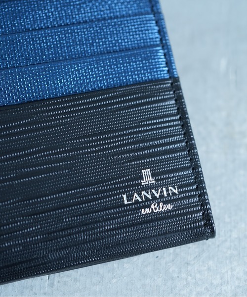 LANVIN en blue ランバンオンブルー LANVIN en Bleu 二つ折り財布 ランバン オン ブルー ワグラム