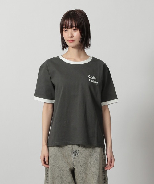 tシャツ HOLiC ラガーTEE　324392 レディース Heather tシャツ HOLiC ラガーTEE 324392 レディース : ZOZOTOWN