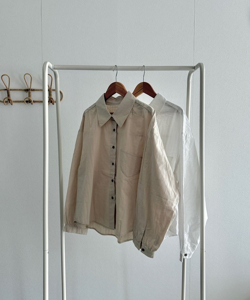 その他 cham,, セール】シアーオーバーシャツ（シャツ/ブラウス）｜Cham.（チャム）の