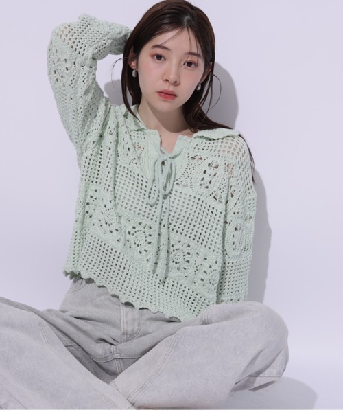 ニット/セーター Rirandture Rirandture（リランドチュール）の「衿付き長袖ニット（ニット
