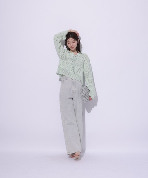 Rirandture（リランドチュール）の「柄編みスキッパーニット（ニット