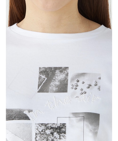 McGREGOR(マックレガー)の「スムース刺繍Tシャツ(Tシャツ/カットソー・レディース・ホワイト/グレー/ピンク・L/M)」の9枚目の写真